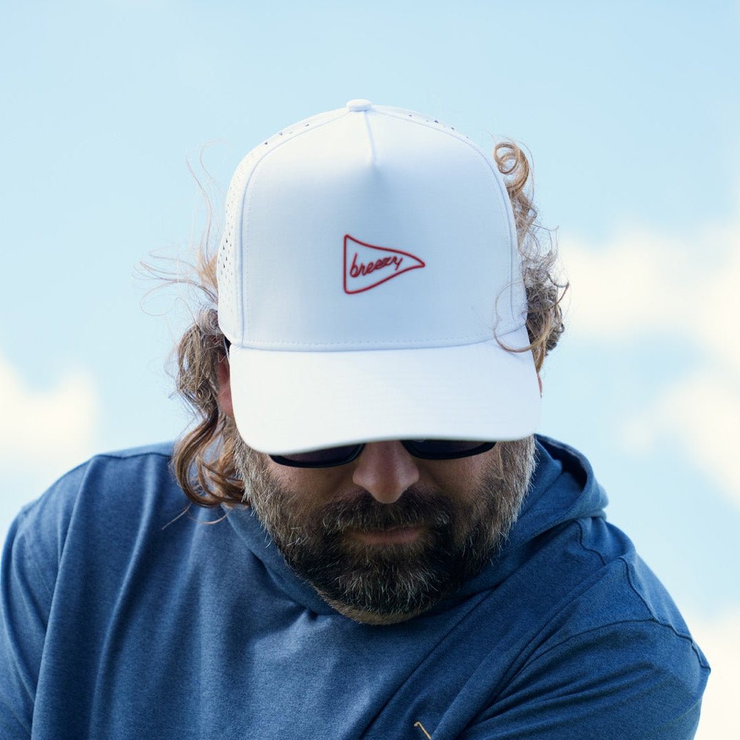 The Alloy Series White Hat - Breezy Golf