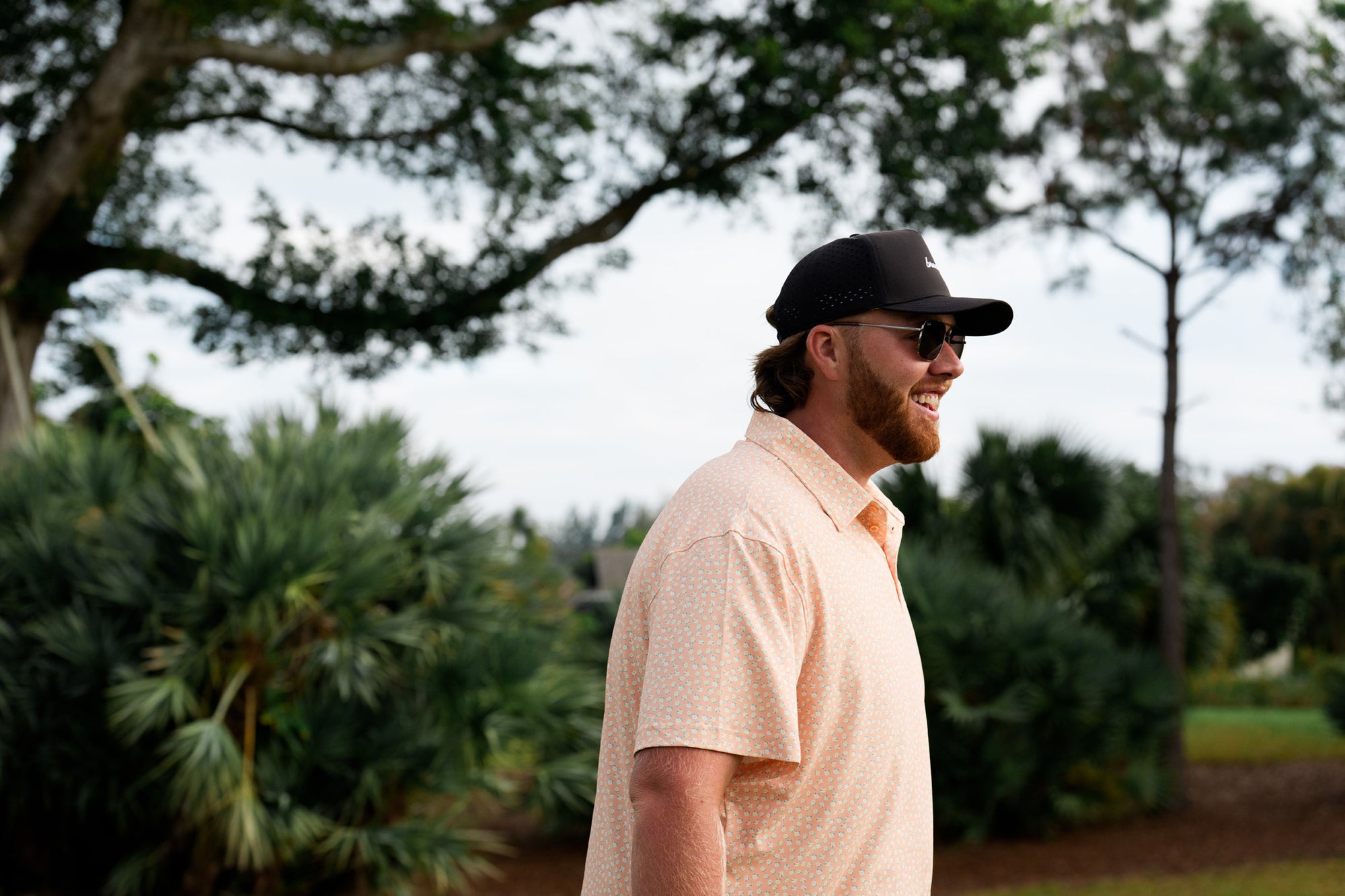 The Magnolia 3.0 Polo Orange - Breezy Golf