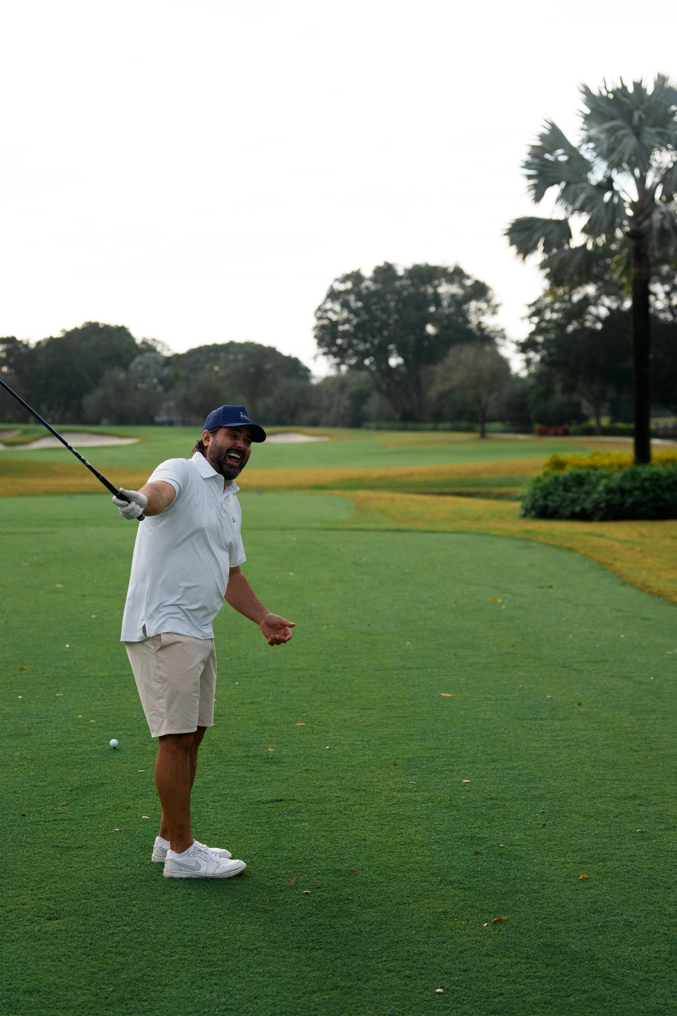 The Pebbled Stripes Polo - Breezy Golf