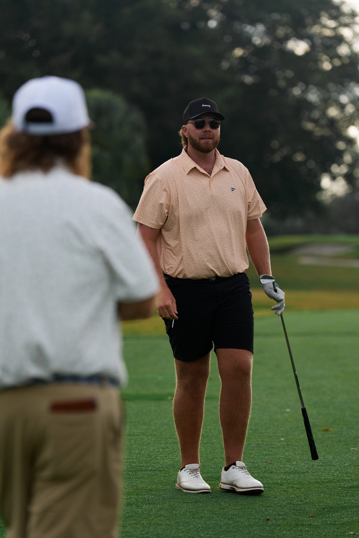 The Magnolia 3.0 Polo Orange - Breezy Golf