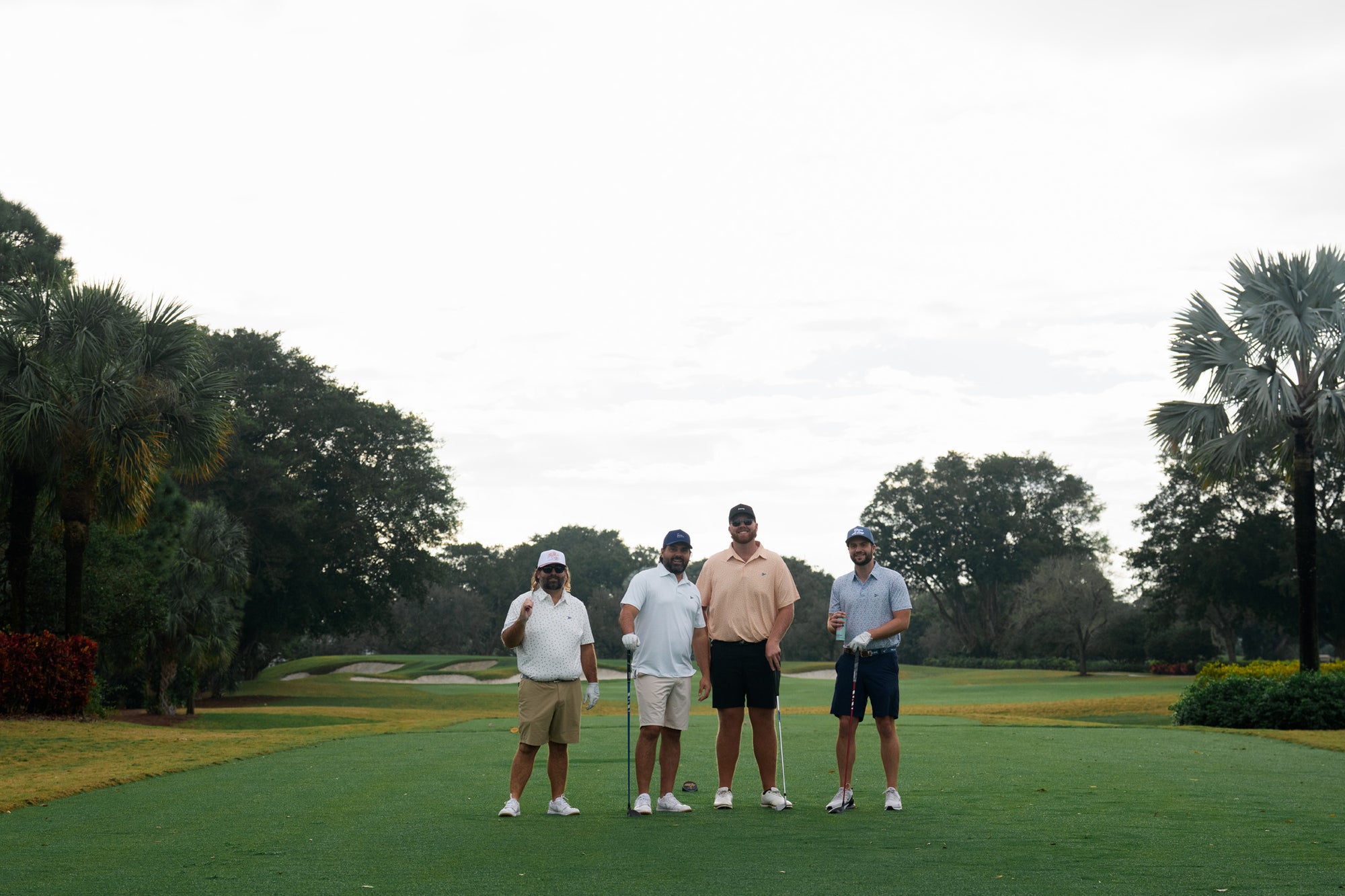 The Magnolia 3.0 Polo Orange - Breezy Golf