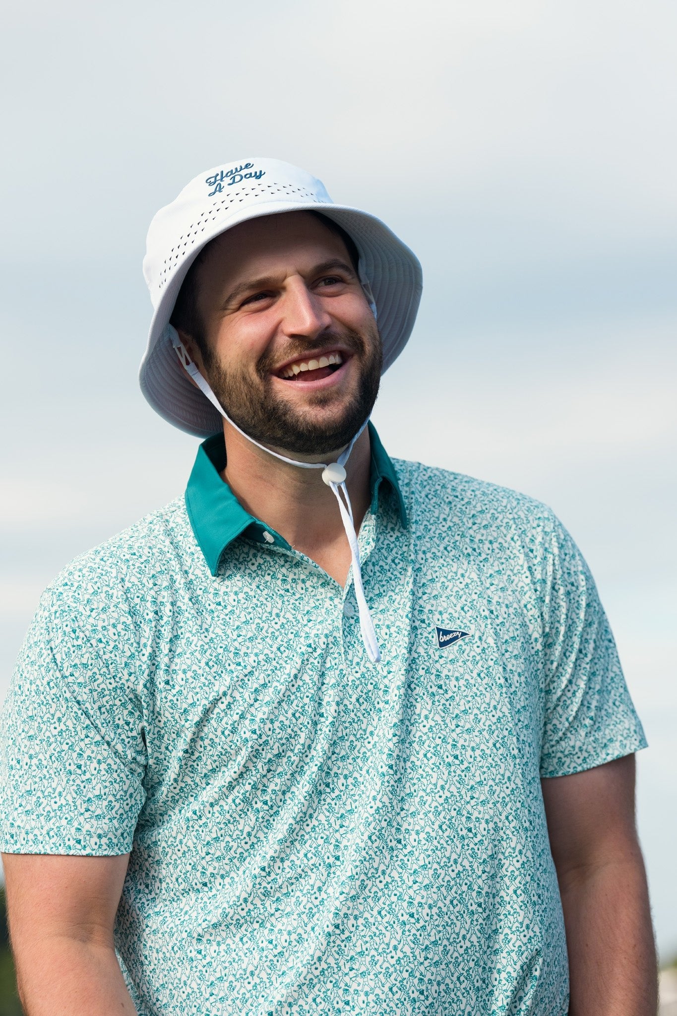 The Footrace to 18 Polo - Breezy Golf