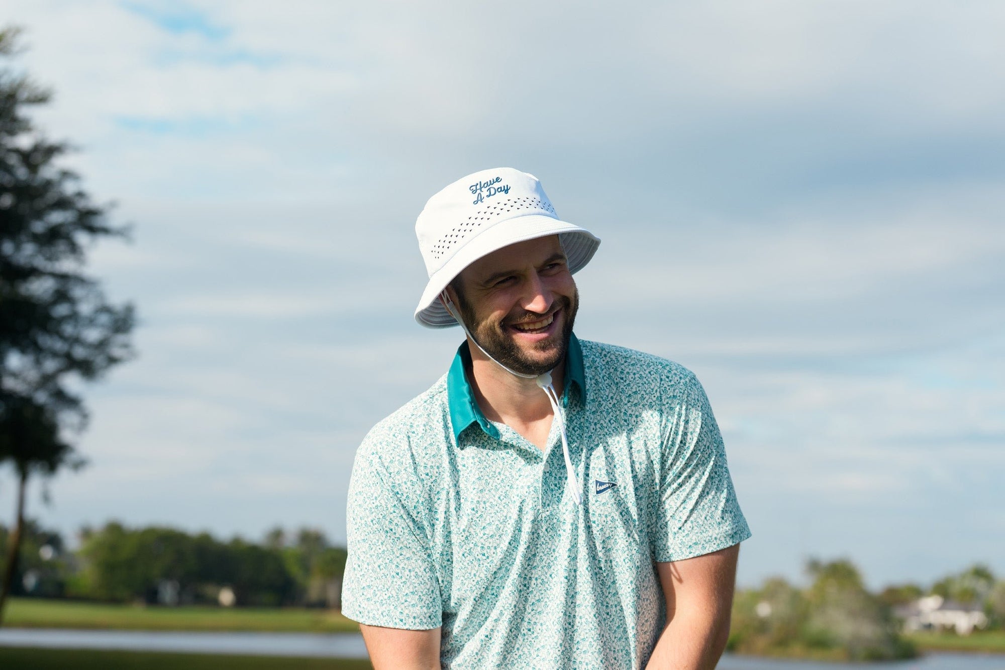 The Footrace to 18 Polo - Breezy Golf