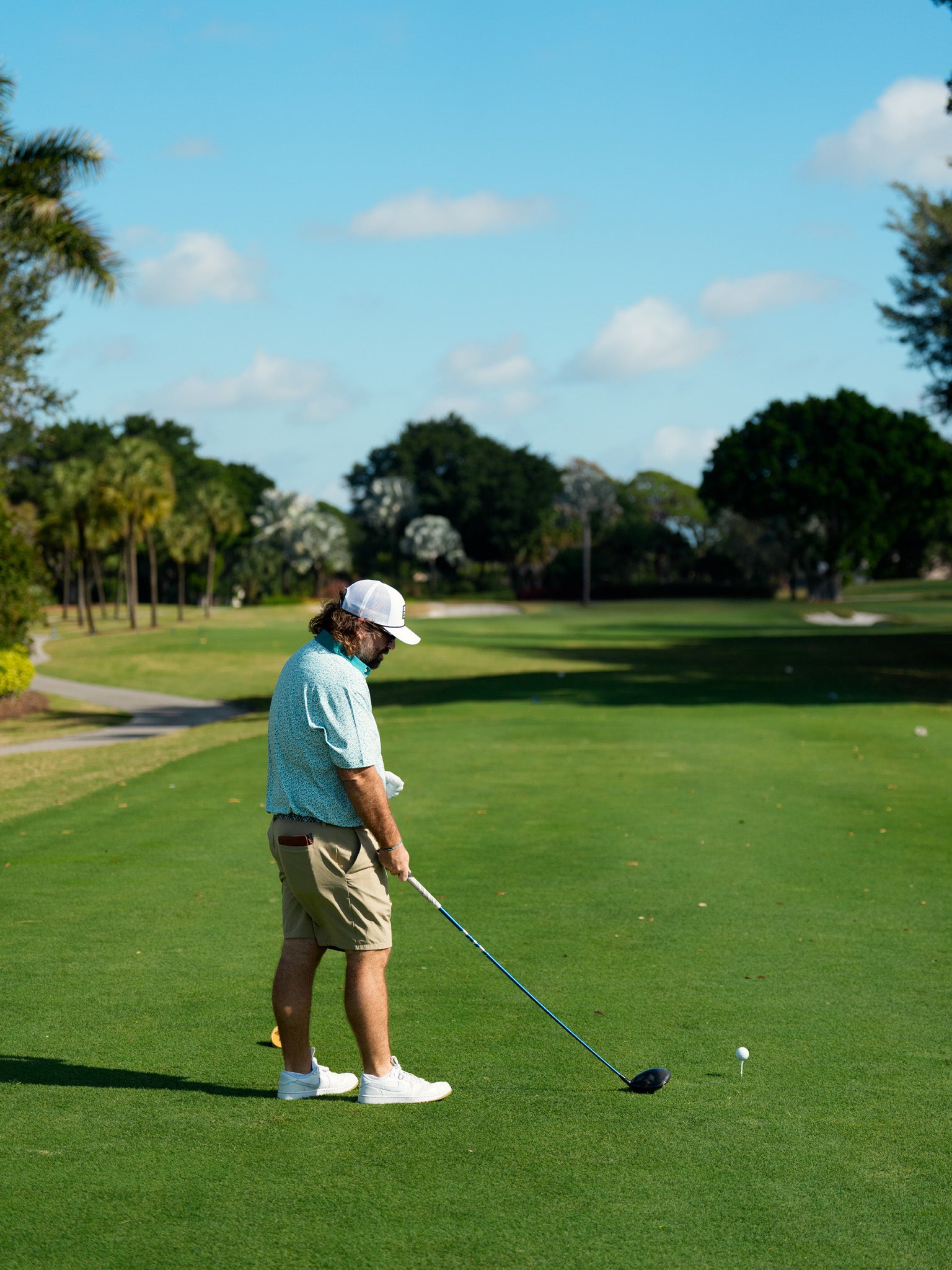 The Footrace to 18 Polo - Breezy Golf