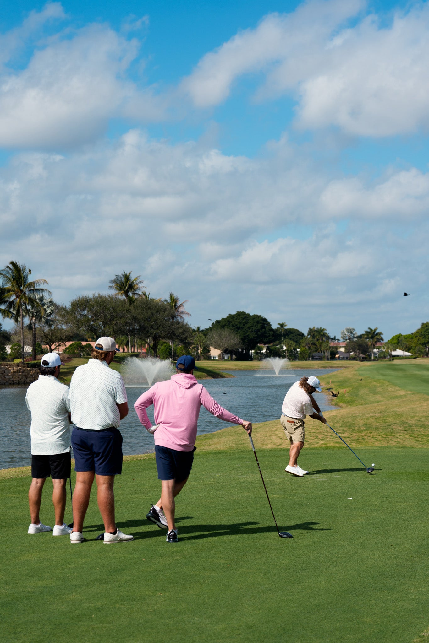 The Gimme Hoodie Petal - Breezy Golf