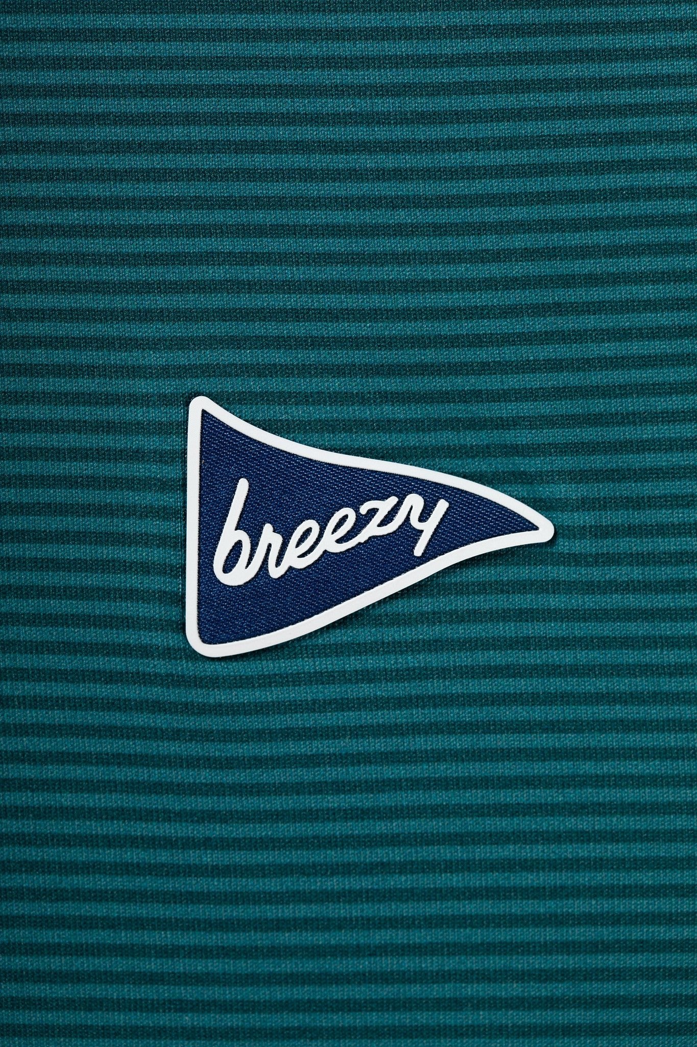The Verdant Green Stripe Polo - Breezy Golf