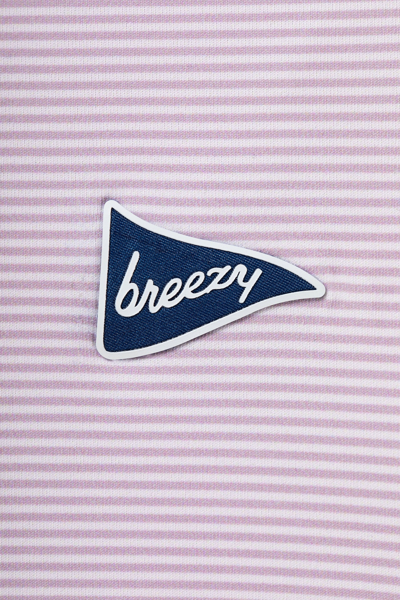 The Petal Stripe Polo - Breezy Golf